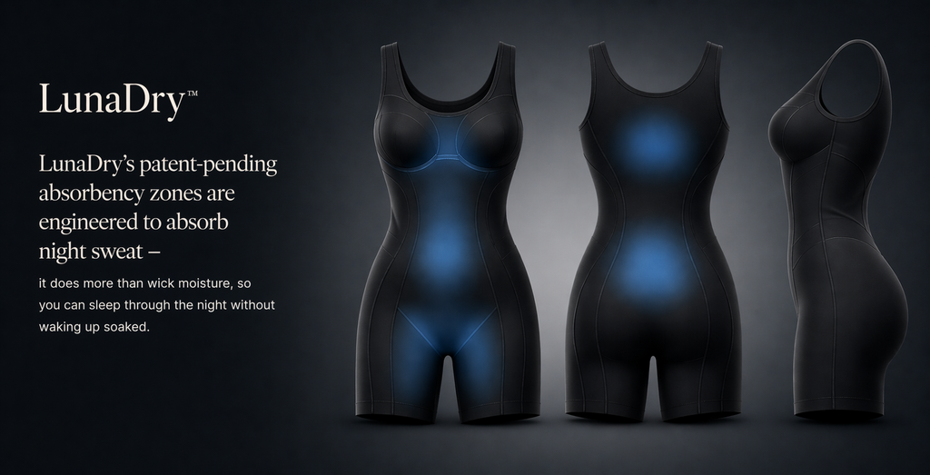 LunaDry™ Absorbent Sleep Bodysuit